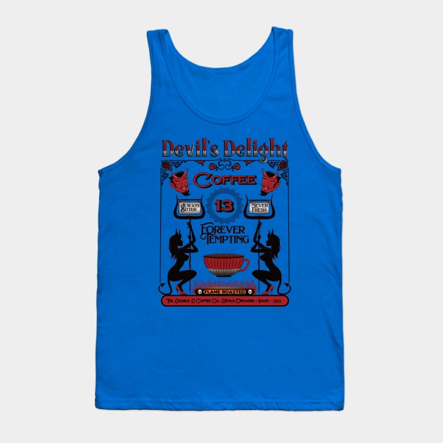 Devil's Delight Coffee - Fullsize Tank Top by SunGraphicsLab